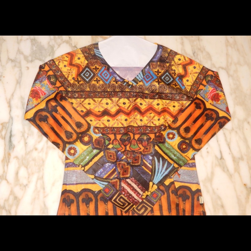 Vintage pattern blouse